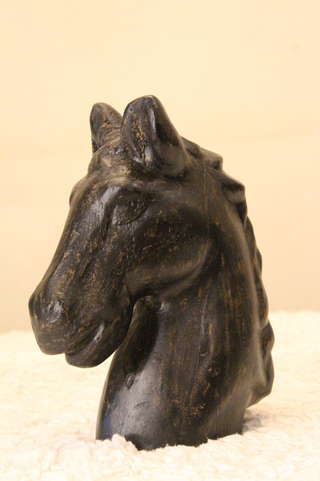 Handcrafted Horse Head Sculpture