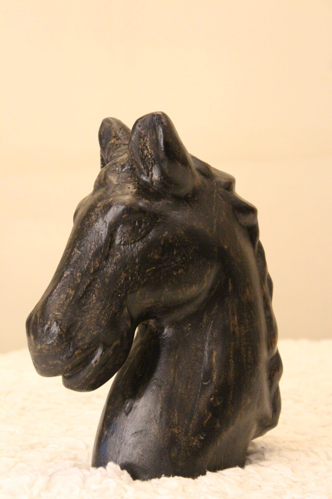 Handcrafted Horse Head Sculpture