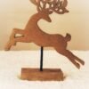 Handcrafted Wooden Reindeer