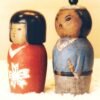 Little Keepers - Handcrafted Wooden Couple Figurines