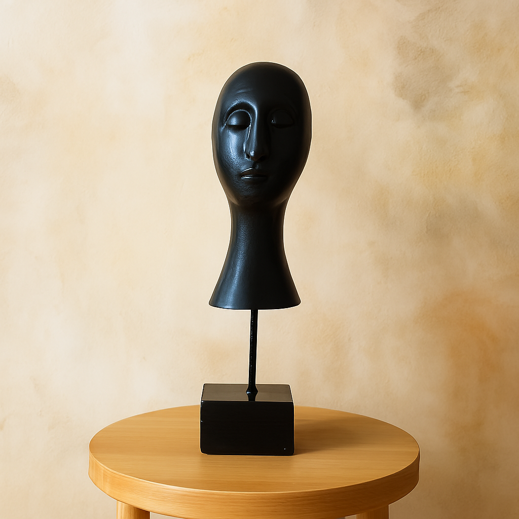 Modern Minimalist Head Bust