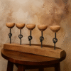 Hand-Forged & Rustic Knot Candelabra