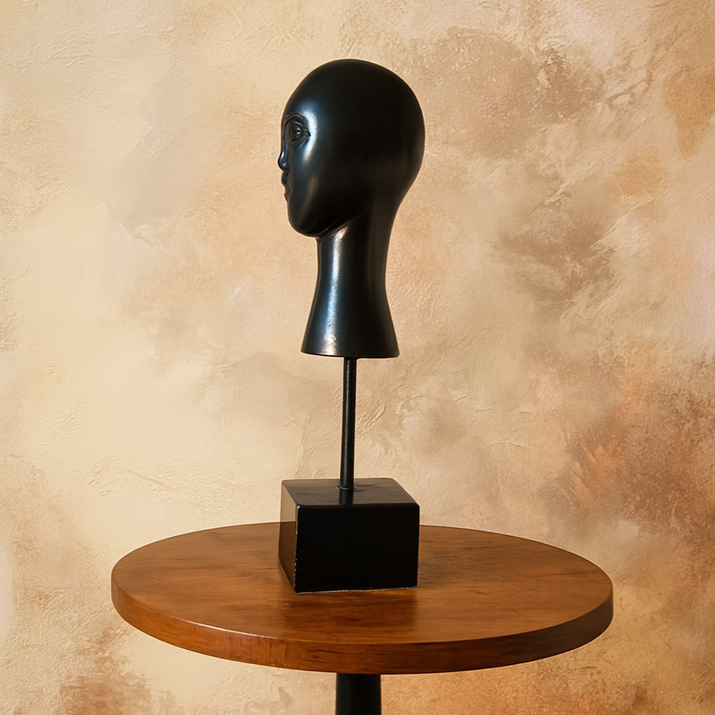 Modern Minimalist Head Bust