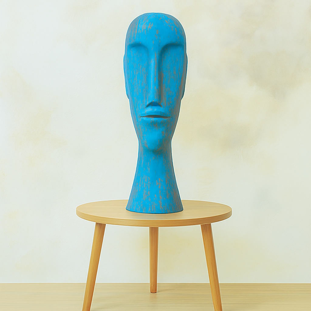 7 Oval Face Sculpture