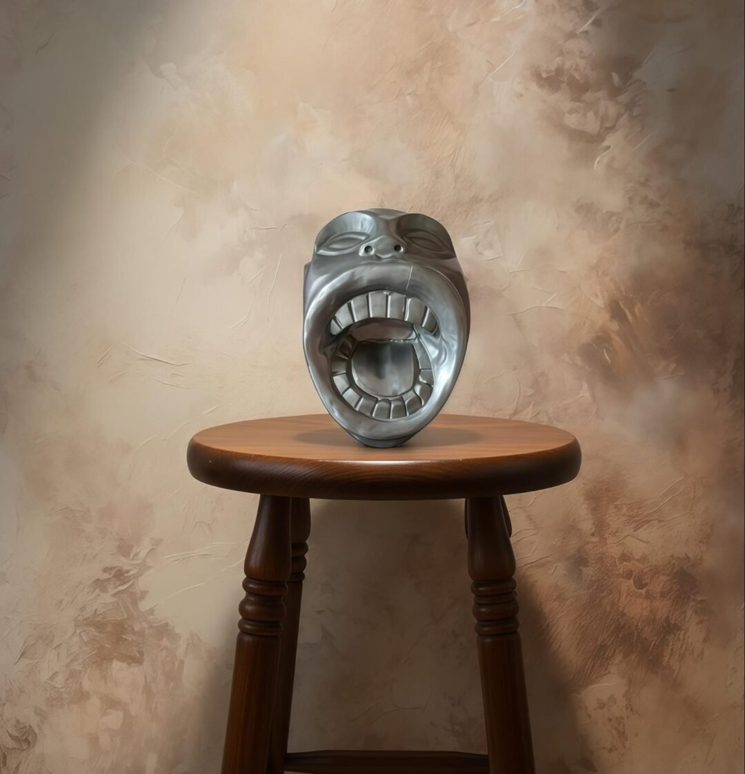 Expressive Face Sculpture