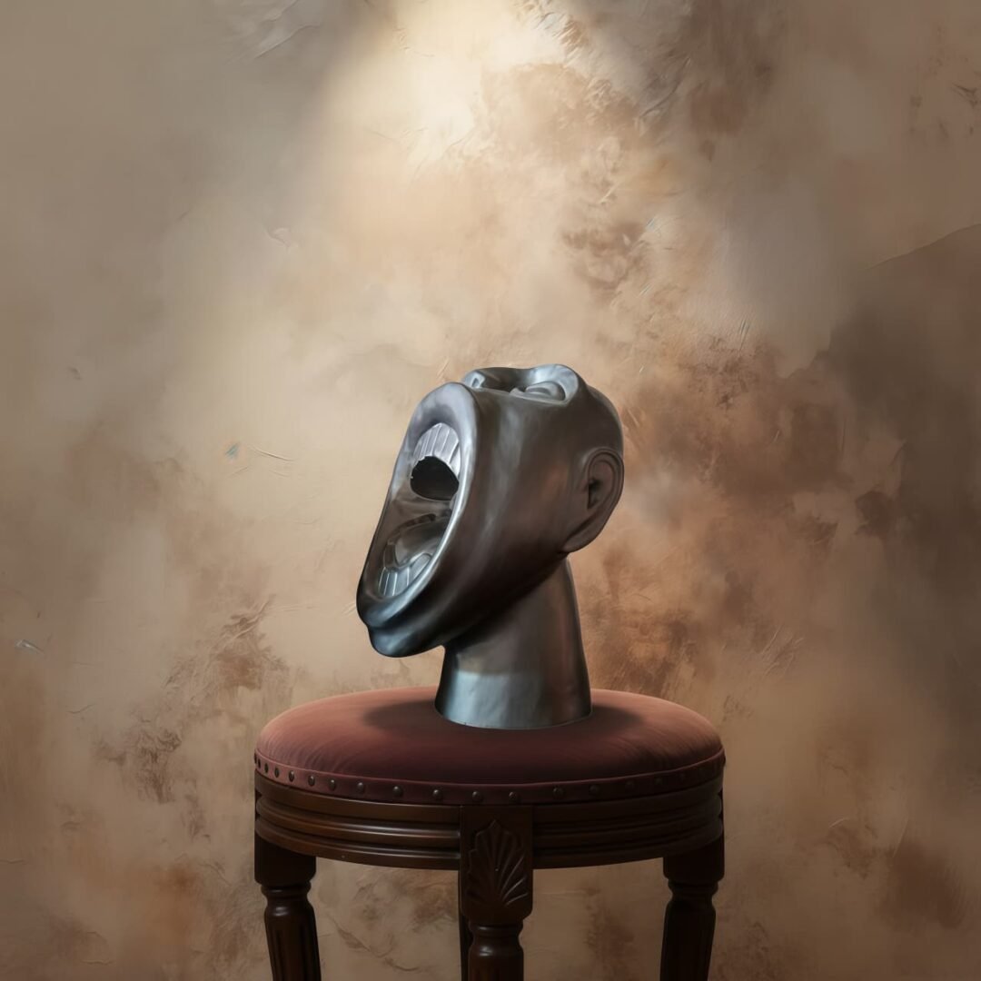 Expressive Face Sculpture