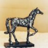Striking Horse Sculpture