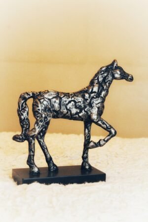 Striking Horse Sculpture