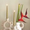 The Sandstone Tapered Candle Stand