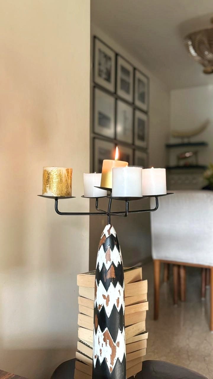 1001061494 The Five Flame Candelabra