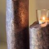 Textured Glow Candle Stands