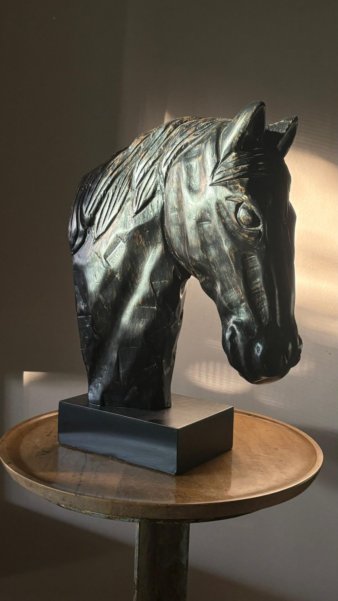 Sculptural Horse Bust