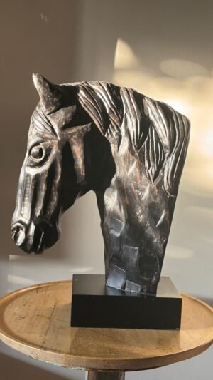 Sculptural Horse Bust